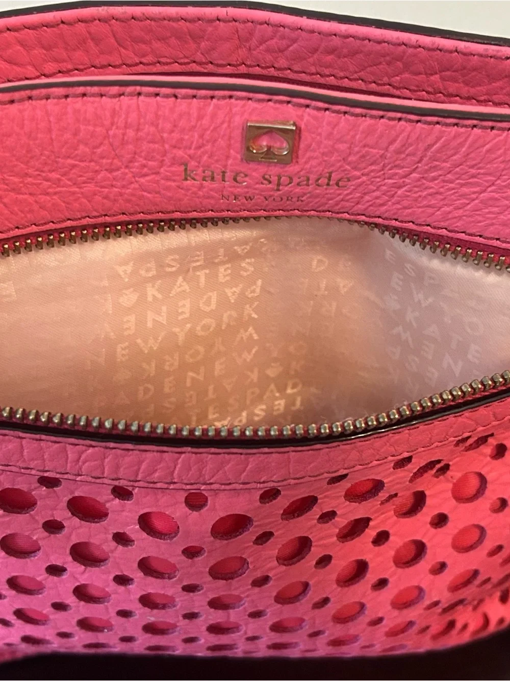 kate spade New York Perri Lane Bubbles Reidy Crossbody Bag Bright Pink
